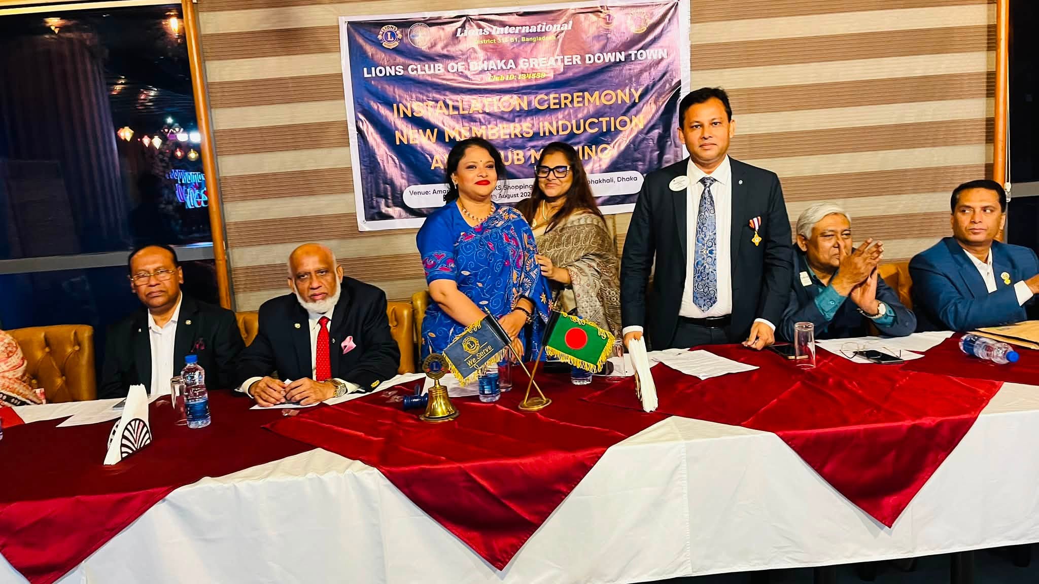ক্লাবের নতুন প্রেসিডেন্ট লায়ন নাজিয়া ফারহানা
