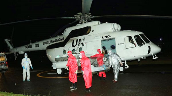 করোনা আক্রান্ত ডা. মাসুদকে হেলিকপ্টারযোগে ঢাকায় আনা হয়েছে