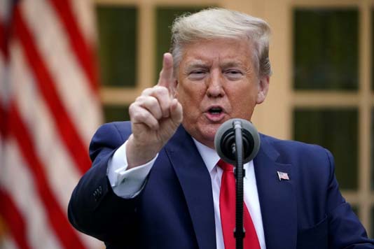 ভ্যাকসিন ছাড়াই করোনা বিদায় নেবে: ট্রাম্প