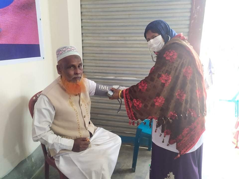 বগুড়া সদর এর ১ নং ফাঁপোড় ইউনিয়নের ৫ নং ওয়ার্ডের কহিতকুলে ফ্রি মেডিকেল ক্যাম্পাইনের উদ্বোধন