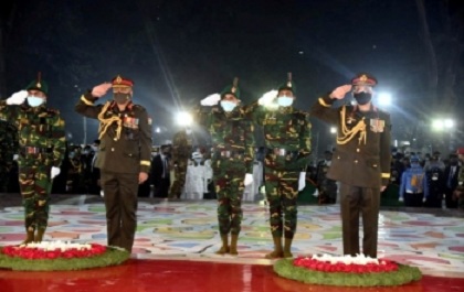 ভাষা শহীদদের প্রতি রাষ্ট্রপতি-প্রধানমন্ত্রীর শ্রদ্ধা