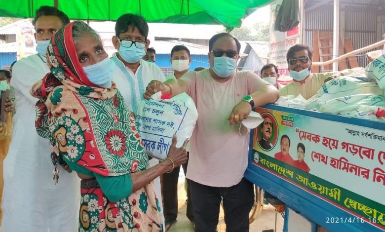 মানবতার ভ্যান চালু