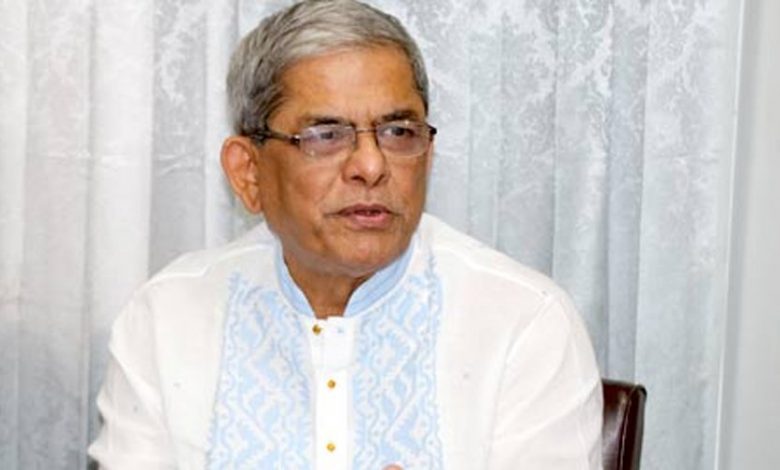 ফিলিস্তিনের প্রেসিডেন্টকে মির্জা ফখরুলের চিঠি