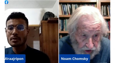 নোয়াম চমস্কিকে ফেসবুক লাইভে এনে তোপের মুখে বাংলাদেশের তরুণ