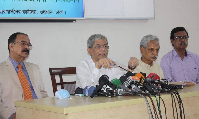 করোনা মোকাবিলায় সব ক্ষেত্রে ব্যর্থ হয়ে আওয়ামী সরকার