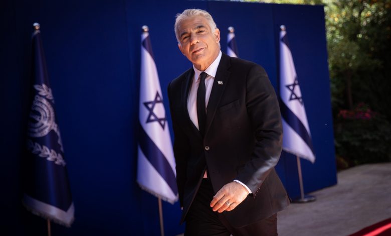Israeli Foreign Minister Lapid is going to the UAE on his first visit