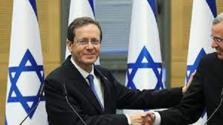 ইসরায়েলের নতুন প্রেসিডেন্ট হারজোগ