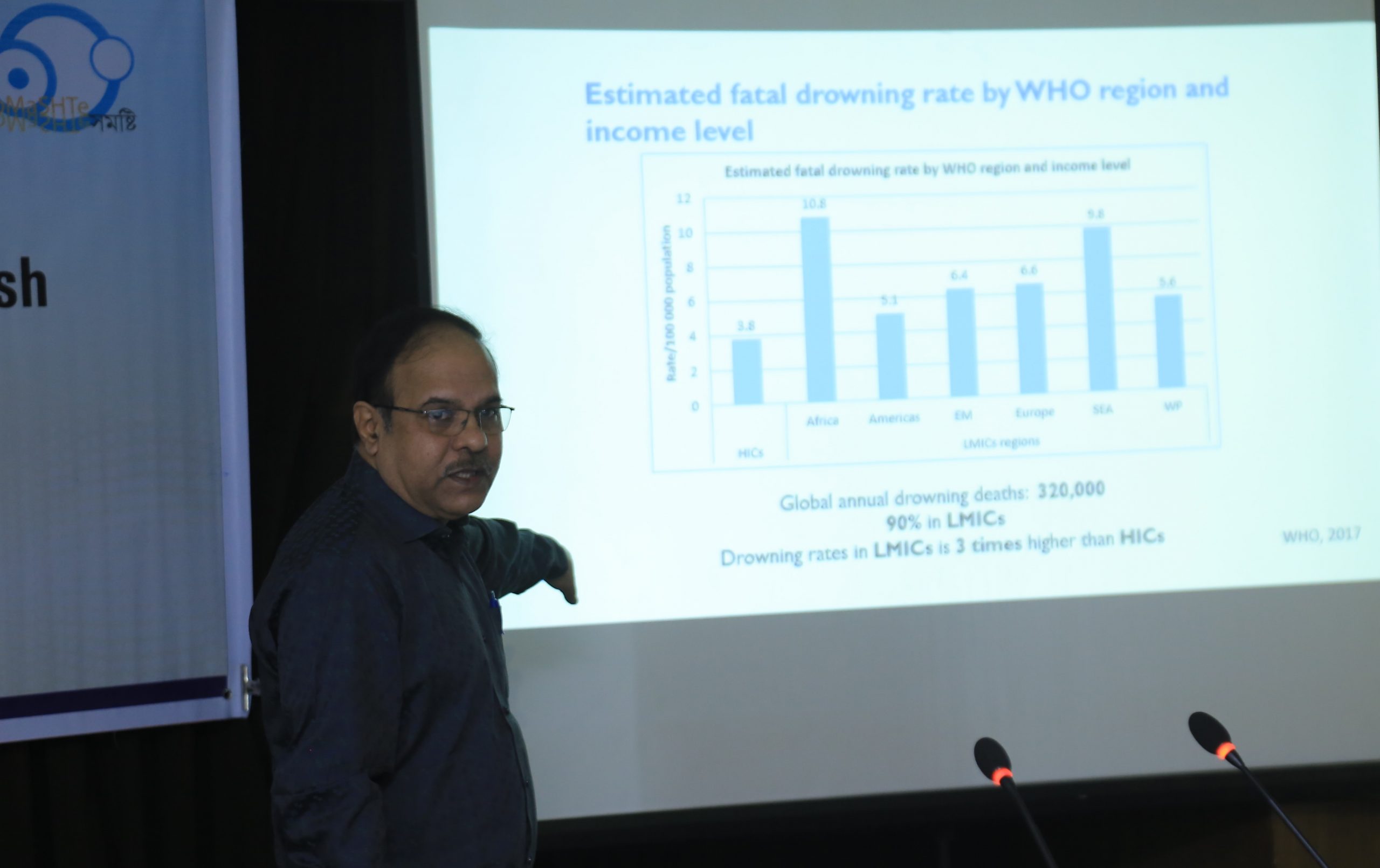 গবেষক ও আইডিআরসিবি’র পরিচালক ডা. আমিনুর রহমান