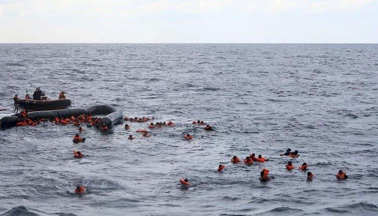 ভূমধ্যসাগরে নৌকাডুবি, ৫৭ অভিবাসীর মৃত্যুর আশঙ্কা