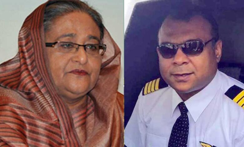 পাইলট নওশাদের মৃত্যুতে প্রধানমন্ত্রীর শোক