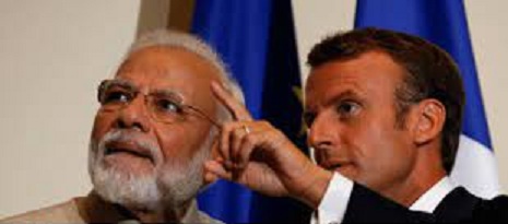 যুক্তরাষ্ট্রের সঙ্গে দ্বন্দ্বের মধ্যেই মোদী-মাখোঁর ফোনালাপ