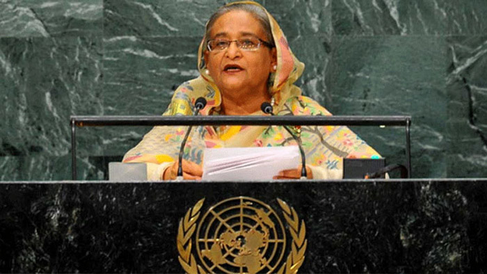 ২৪ সেপ্টেম্বর জাতিসংঘে ভাষণ দেবেন প্রধানমন্ত্রী