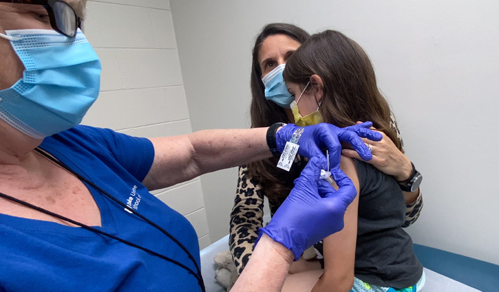 যুক্তরাষ্ট্রে ৫-১১ বছরের শিশুদের জন্য ফাইজার টিকা অনুমোদন