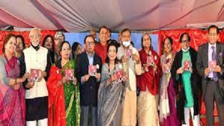 বঙ্গবন্ধুকে নিয়ে গানের সিডি উদ্বোধন করলেন তিন মন্ত্রী