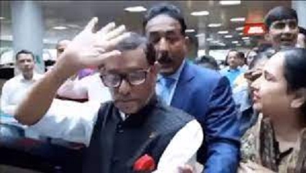 হাসপাতাল ছাড়লেন ওবায়দুল কাদের