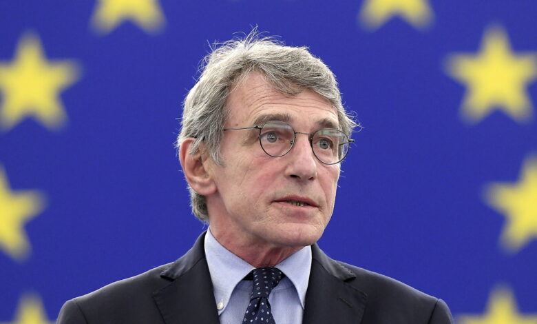 ইউরোপীয় পার্লামেন্টের প্রেসিডেন্টের মৃত্যু