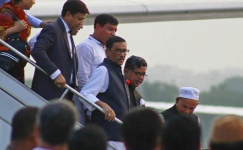 দেশে ফিরলেন ওবায়দুল কাদের