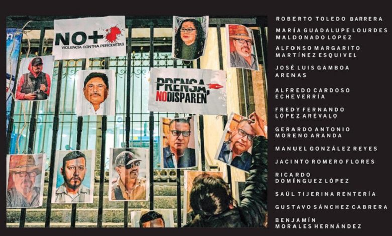 Four journalists killed in Mexico