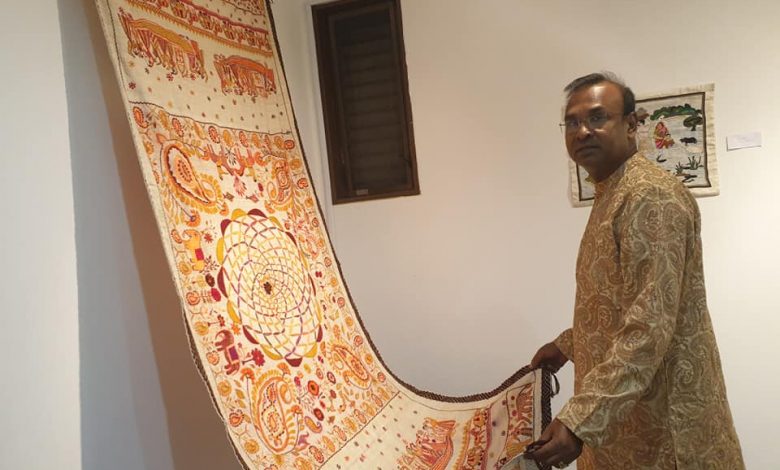 আমিনুলের নকশী কাঁথা