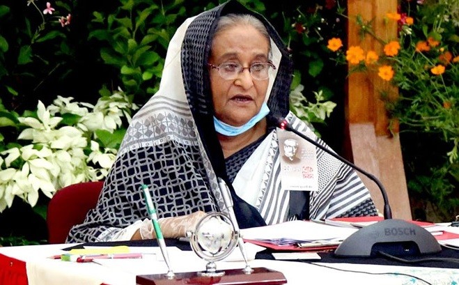 বঙ্গবন্ধুকে আদর্শ হিসেবে গ্রহণ করুন : ছাত্রলীগ নেতাকর্মীদের উদ্দেশ্যে প্রধানমন্ত্রী