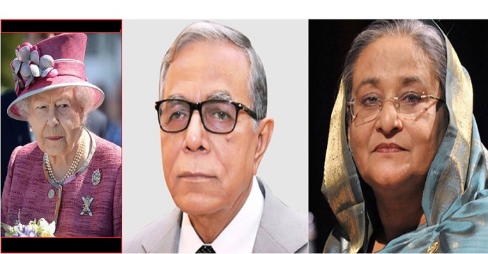 রানি দ্বিতীয় এলিজাবেথের মৃত্যুতে রাষ্ট্রপতি-প্রধানমন্ত্রীর শোক
