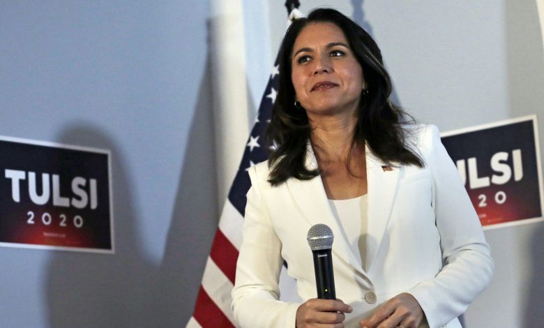 যুদ্ধবাজ আখ্যা দিয়ে ডেমোক্রেটিক পার্টি ছাড়লেন তুলসী