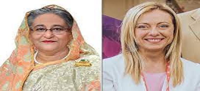 জর্জিয়া মেলোনিকে প্রধানমন্ত্রীর অভিনন্দন