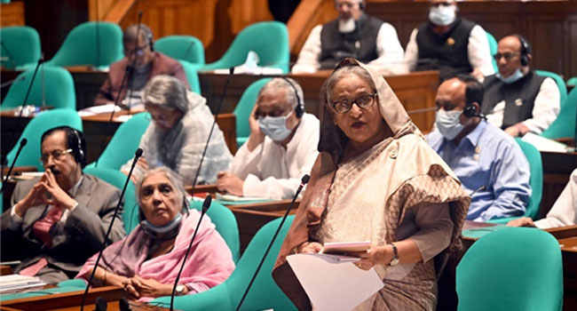 আমদানি কমিয়ে খাদ্য উৎপাদন বাড়াতে আহবান: প্রধানমন্ত্রী