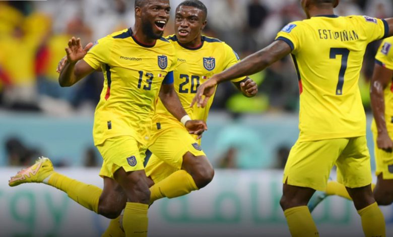 প্রথমার্ধে ২-০ গোলে এগিয়ে কাতারকে হারিয়ে ইকুয়েডর