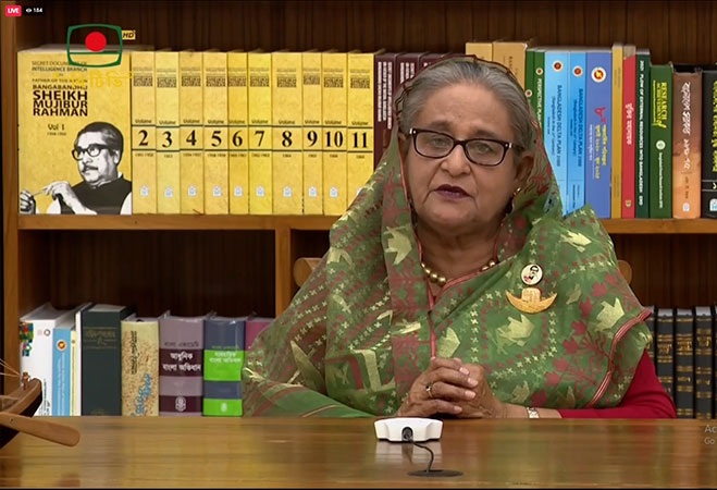 কারো কাছে যেন হাত পাততে না হয়: প্রধানমন্ত্রী