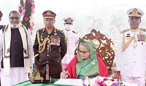স্বাধীনতাযুদ্ধের আদর্শের পথ ধরে উন্নয়নের অগ্রযাত্রায় বাংলাদেশ : প্রধানমন্ত্রী
