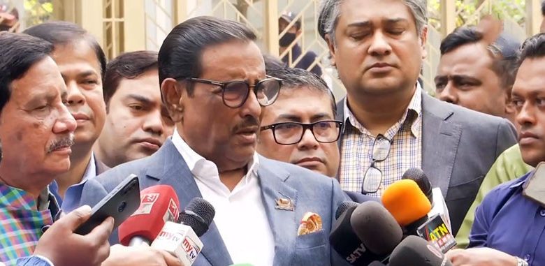 গুলশানে ইউরোপীয় ইউনিয়নের রাষ্ট্রদূতদের সঙ্গে সৌজন্য সাক্ষাৎ শেষে ব্রিফিংয়ে