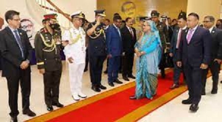 কাতার পৌছেছেন প্রধানমন্ত্রী শেখ হাসিনা