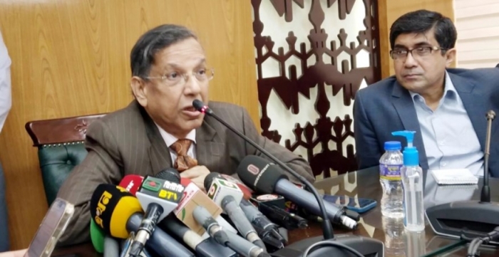 নির্বাচন নিয়ে সরকারের ওপর চাপ নেই: আইনমন্ত্রী