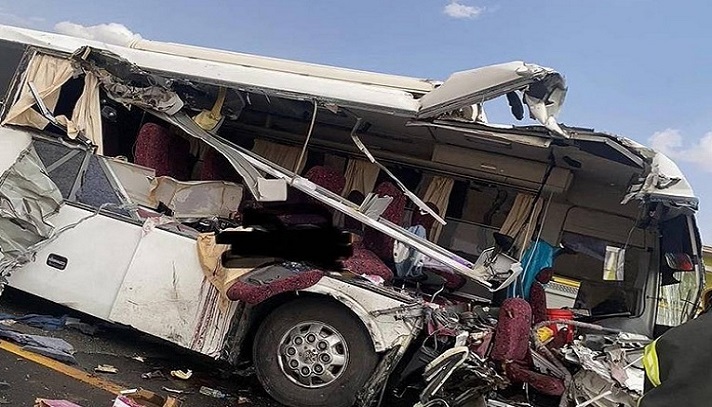 সৌদি আরবে বাস দুর্ঘটনায় ২০ হাজী নিহত