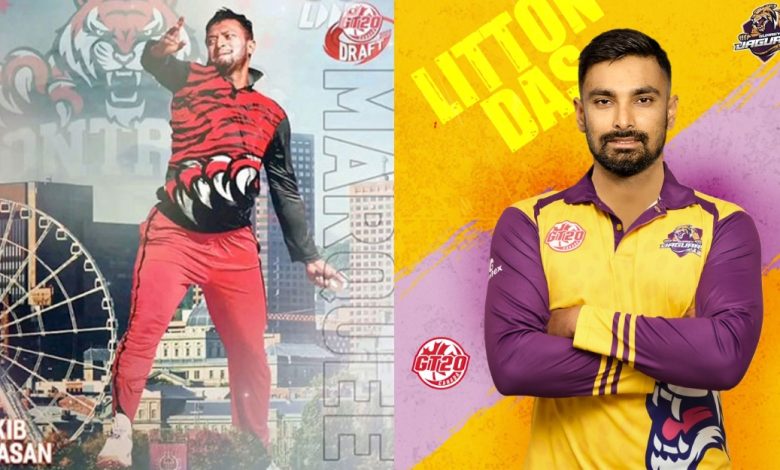 কানাডা লিগে সাকিব-লিটনের জার্সি প্রকাশ