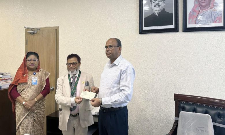 জাতীয় হৃদরোগ ইনস্টিটিউটে প্রধানমন্ত্রীর আর্থিক অনুদান