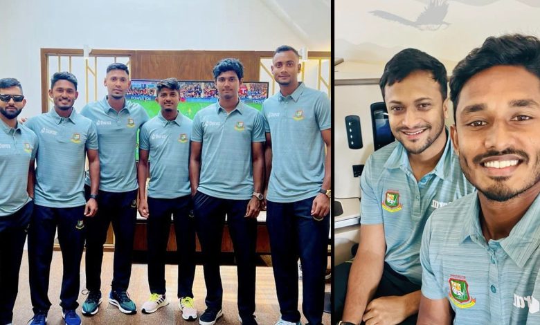 সাকিবরা শ্রীলঙ্কায় পৌঁছেছে