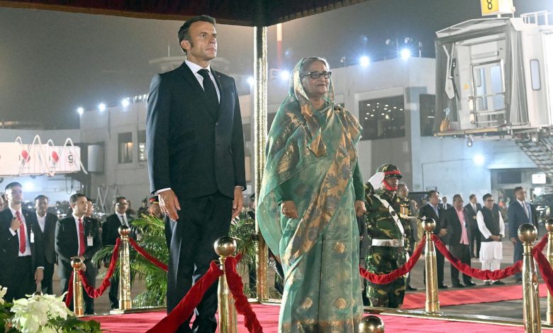 বাংলাদেশের উন্নয়নে মুগ্ধ ফ্রান্স : ম্যাক্রোঁ