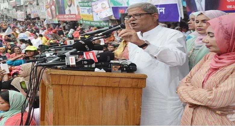 খালেদা জিয়ার বিদেশে চিকিৎসার ব্যবস্থা করবে সরকার : মির্জা ফখরুল