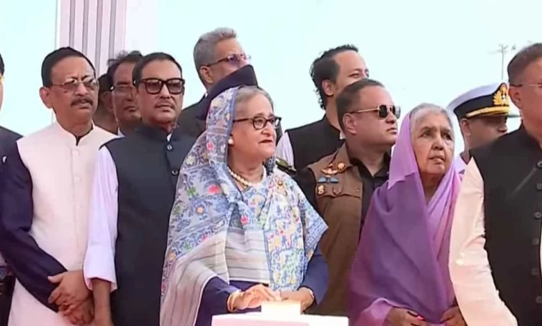 বঙ্গবন্ধু টানেল উদ্বোধন করলেন প্রধানমন্ত্রী