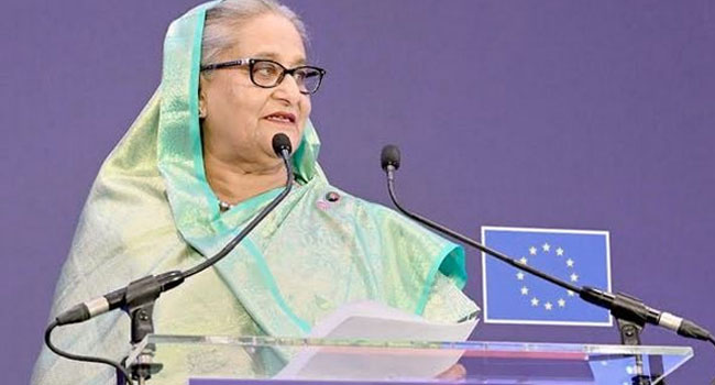 স্বল্পোন্নত দেশের বাণিজ্যিক সুবিধা বাড়াতে ইইউ প্রতি প্রধানমন্ত্রীর আহ্বান
