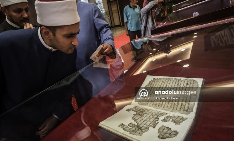 A 1400-year-old manuscript of the Quran was found in Egypt