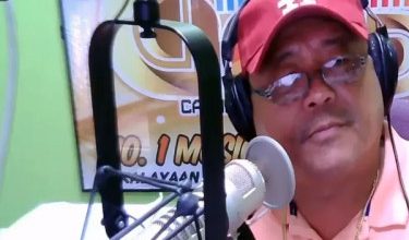 Radio jockey Juan Zumalone