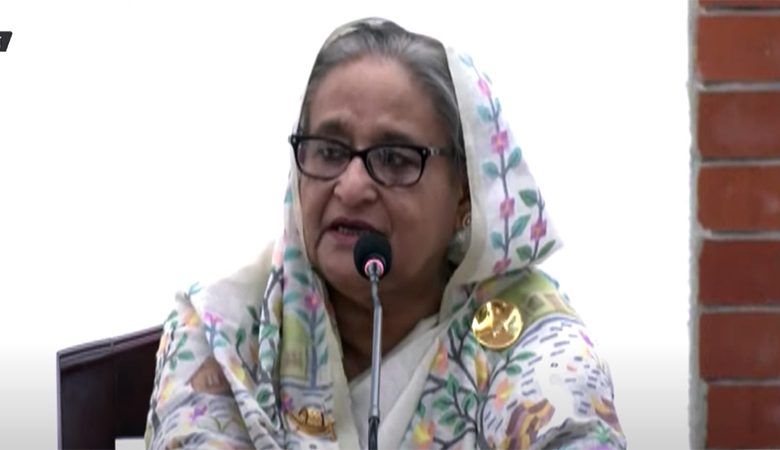 বিএনপি তত্ত্বাবধায়ক সরকারের নামে জনগণের সঙ্গে ছিনিমিনি খেলেছে: প্রধানমন্ত্রী