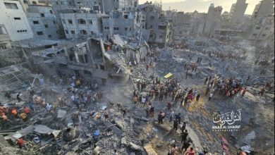 জাবালিয়া শরণার্থী শিবিরে ইসরাইলের ভয়াবহ হামলা