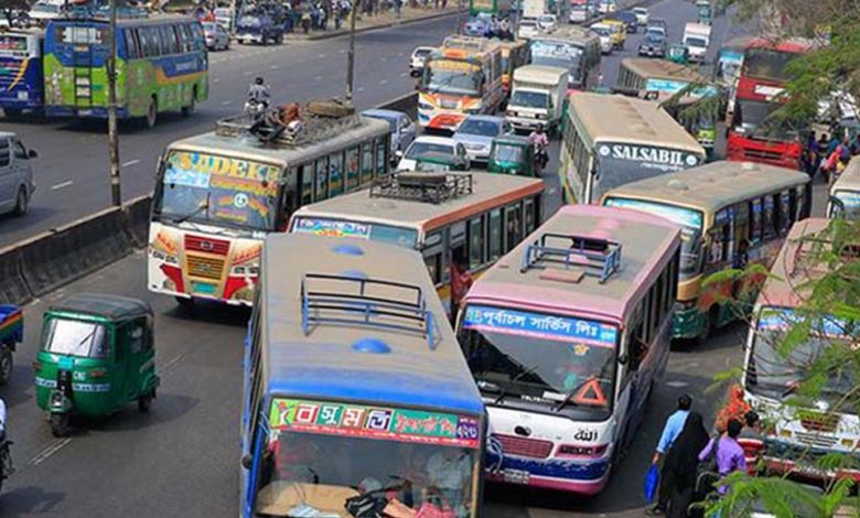 হরতালে বাস চালানোর সিদ্ধান্ত মালিক সমিতির