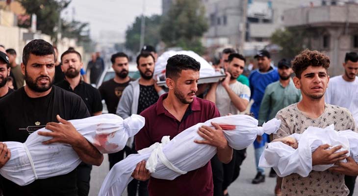 গাজায় ইসরায়েলি বর্বরতায় নিহত শিশুর সংখ্যা ছাড়াল ৪ হাজার