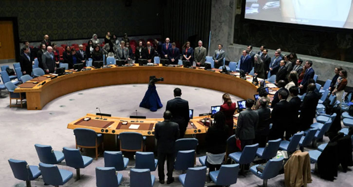 গাজায় সাময়িক সংঘাত বন্ধে জাতিসংঘে প্রস্তাব পাস