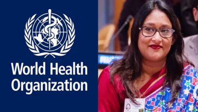 বিশ্ব স্বাস্থ্য সংস্থার আঞ্চলিক পরিচালক হলেন সায়মা ওয়াজেদ